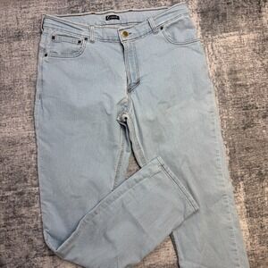 Origin Maine Jeans Mens 34x34 Light Wash Relaxed Fit Performance Workwear USA